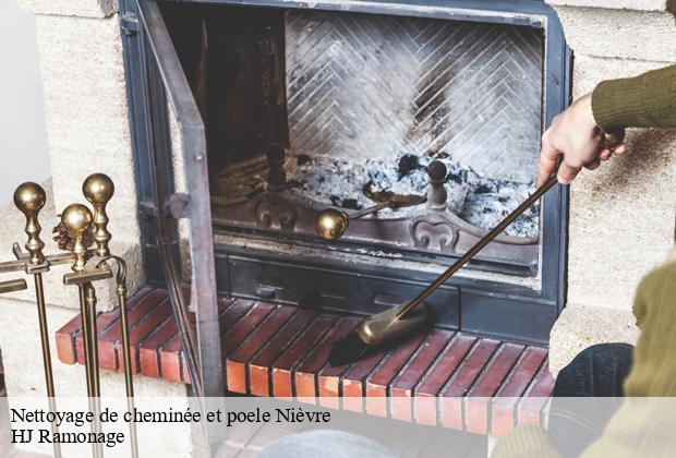 Nettoyage de cheminée et poele 58 Nièvre  HJ Ramonage