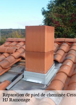 Réparation de pied de cheminée  cessy-les-bois-58220 HJ Ramonage