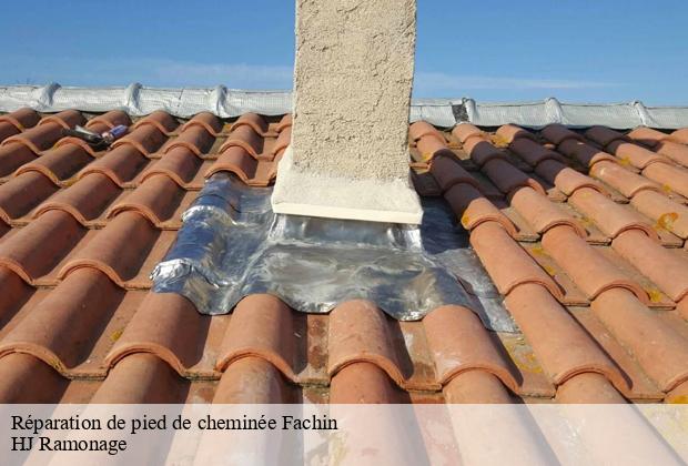 Réparation de pied de cheminée  fachin-58430 HJ Ramonage
