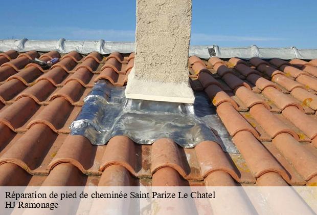 Réparation de pied de cheminée  saint-parize-le-chatel-58490 HJ Ramonage