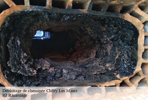 Débistrage de cheminée  chitry-les-mines-58800 HJ Ramonage