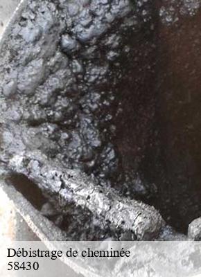 Débistrage de cheminée  fachin-58430 HJ Ramonage