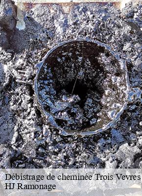 Débistrage de cheminée trois-vevres-58260 HJ Ramonage