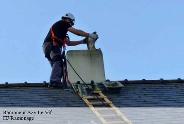 Ramoneur  azy-le-vif-58240 HJ Ramonage