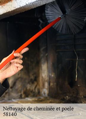 Nettoyage de cheminée et poele  brassy-58140 HJ Ramonage