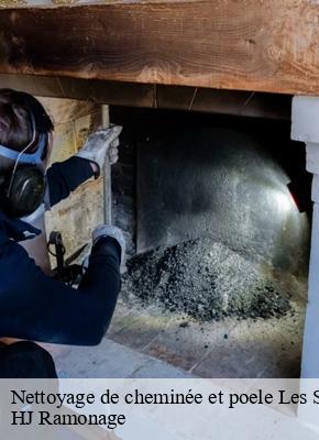 Nettoyage de cheminée et poele  les-settons-58230 HJ Ramonage