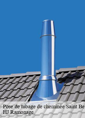 Pose de tubage de cheminée saint-benin-des-bois-58330 HJ Ramonage