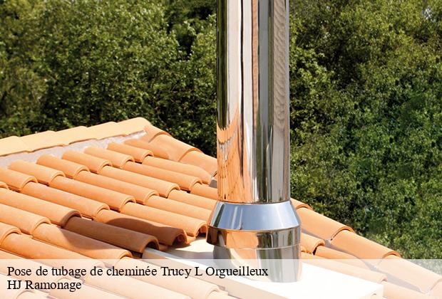 Pose de tubage de cheminée  trucy-l-orgueilleux-58460 HJ Ramonage